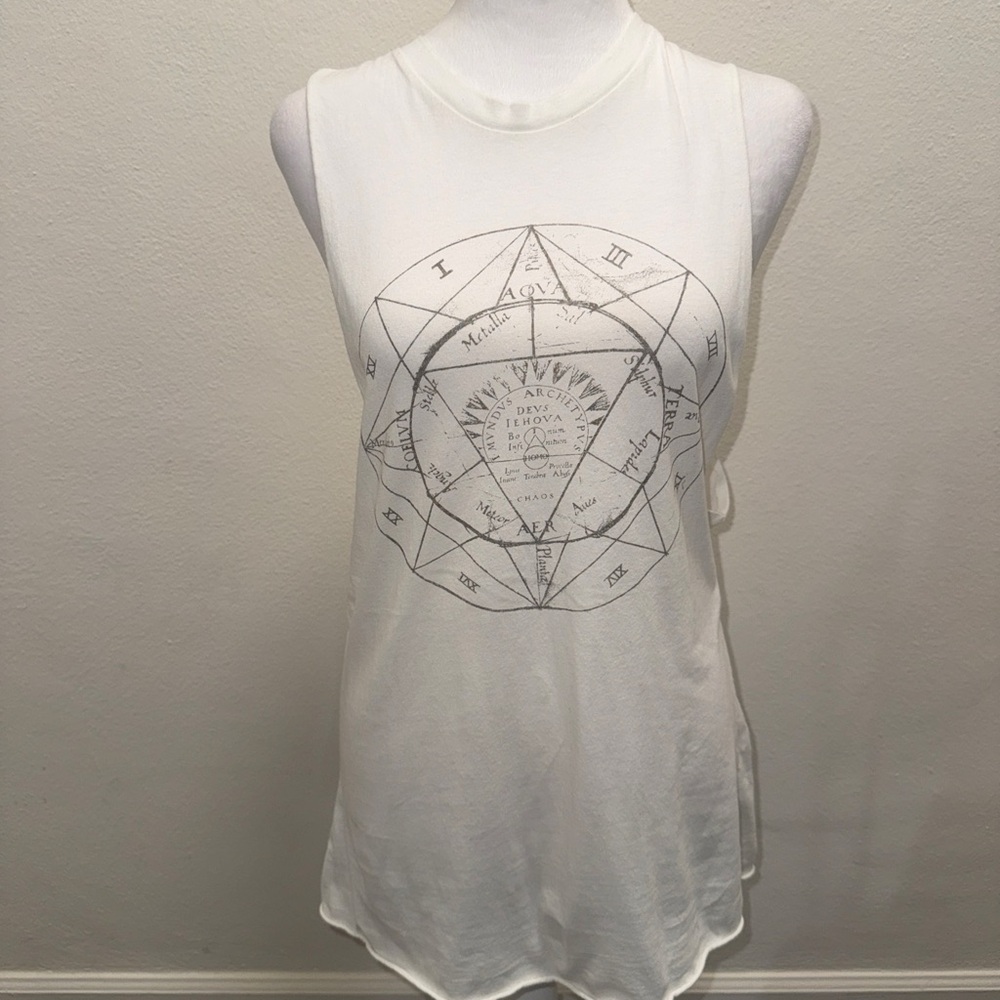 Brandy Melville Mundus Archetypus Esoteric Alchemical Tank Top